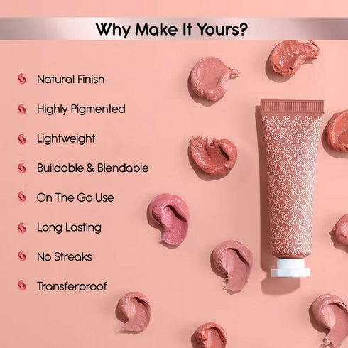 Kay Beauty Creme Blush | Flirty Nude